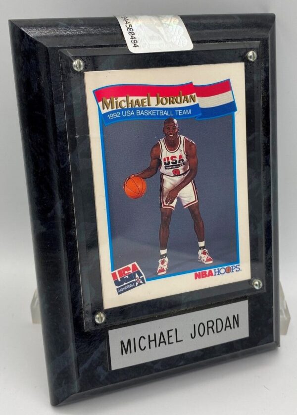 1991 Michael Jordan (1992 USA BASKETBALL TEAM-NBA HOOPS Card #55) FRAMED =1pc (3)