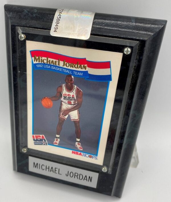 1991 Michael Jordan (1992 USA BASKETBALL TEAM-NBA HOOPS Card #55) FRAMED =1pc (5)