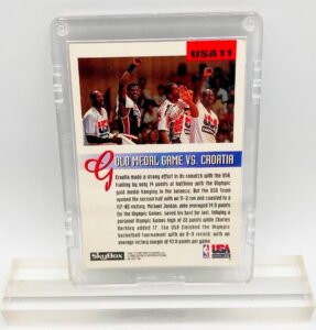 1992 Michael Jordan (The Road To Gold USA SKYBOX-Card # USA 11)=1pc (2)