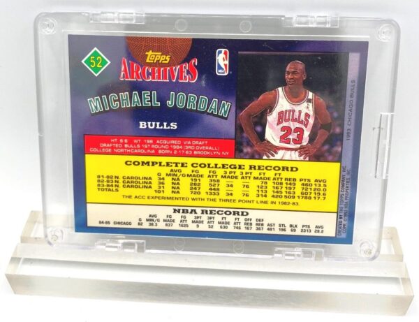 1993 Michael Jordan (ARCHIVES College & NBA Records 1981-1985 Topps Card #52)=5pcs (3)