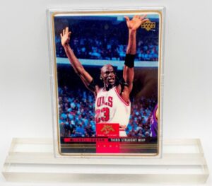 1993 Michael Jordan (Mr June 3rd MVP-Ltd Ed #354 of 2500 Ceramic Card-MJ9)=1pc (1)