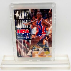 1994 Michael Jordan (1984 USA BASKETBALL-GOLD SCRIPT Upper Deck Card #JH3)=1pc (1)
