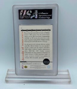 1994 Upper Deck Michael Jordan Rare Air Card #J3 USA Mint 9.0 (3)
