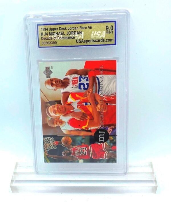 1994 Upper Deck Michael Jordan Rare Air Card #J4 USA Mint 9 (2)
