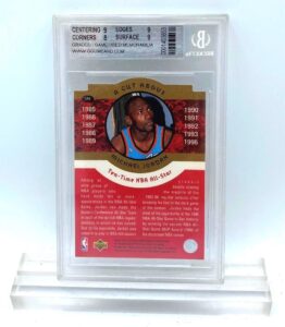 1996-97 Upper Deck Michael Jordan A Cut Above Game Used Card #CA5 Beckett NM-MT+ 8.5 (2)