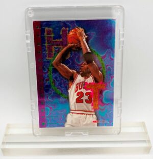 1996 Michael Jordan (NBA Hoops-Skybox Chrome Insert Card # 1 of 10)=1pc (1)