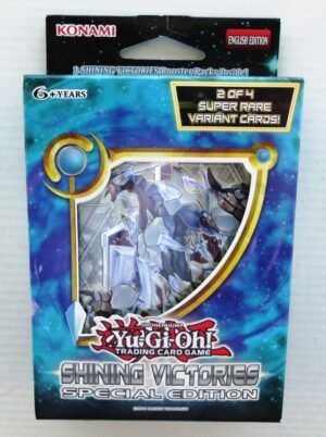 Yu-Gi-Oh! Special Edition “Shining Victories 3-Booster Pack-English Edition Trading Card Game” (Konami Corporation & The Upper Deck Company) “Rare-Vintage” (1996)