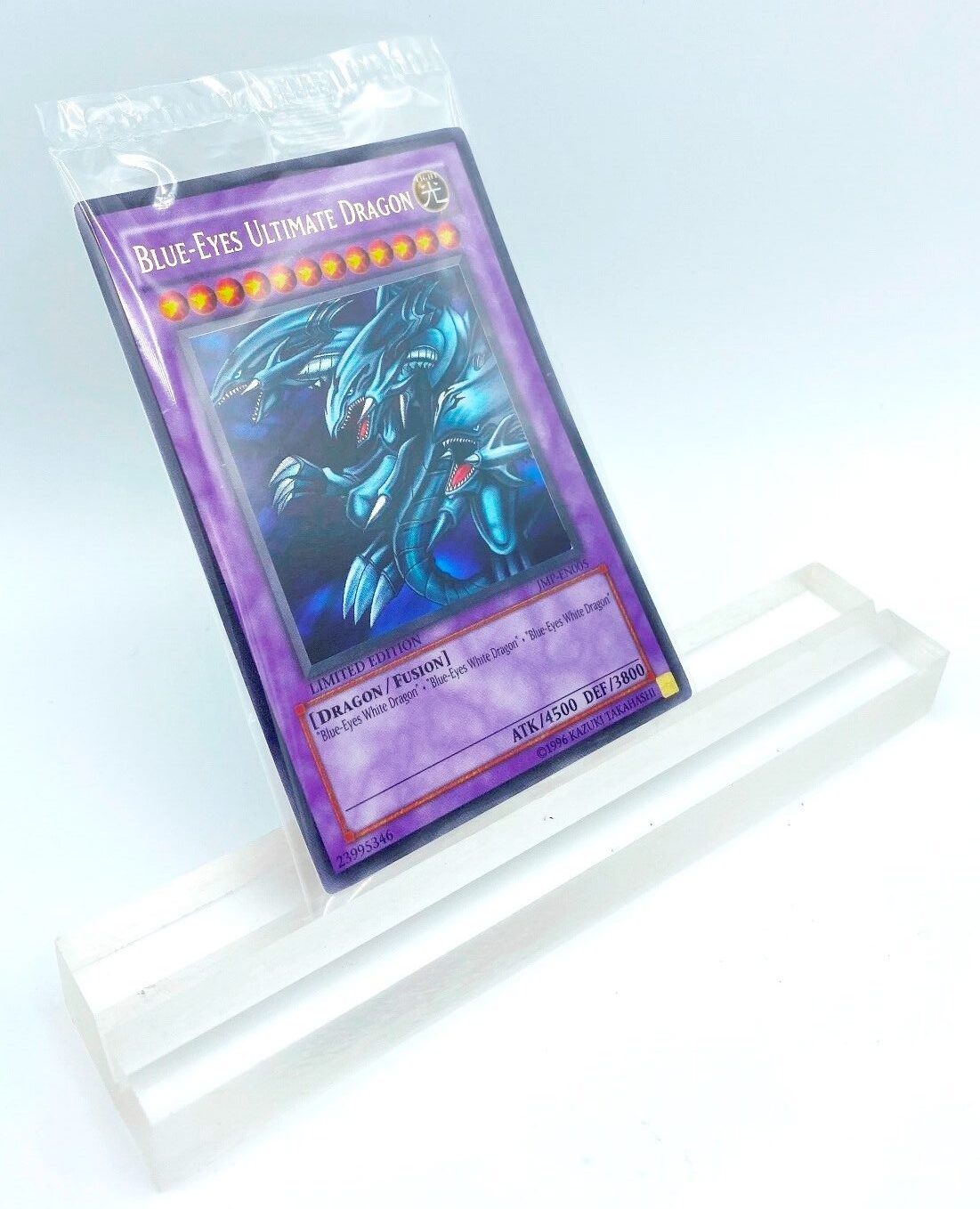 1996 UD Blue-Eyes Ultimate Dragon JMP-EN005-English-Promo Card