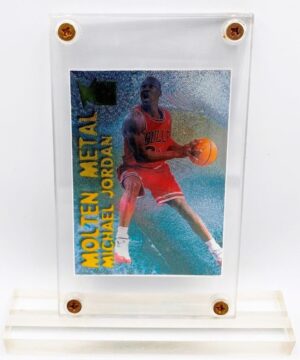 1997 Michael Jordan (Molten Metal Fleer Card-18 of 30)=1pc (1)
