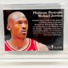 1997 Michael Jordan (PLATINUM PORTRAITS Fleer-Metal Card #5 of 10)=2pcs (4)