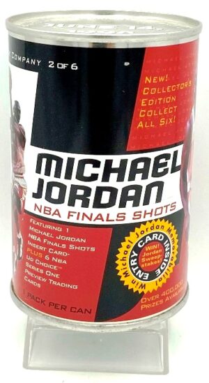 Upper Deck Authenticated TIN SET! Vintage Michael Jordan Collector's Limited & Edition (TIN #2 of 6 NBA Finals Shots Card Set) Chicago Bulls #23 Chicago Bulls Upper Deck “Rare-Vintage” (1998)