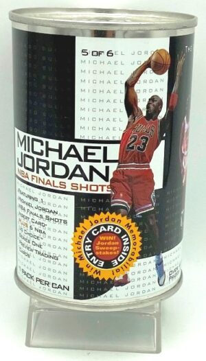Upper Deck Authenticated TIN SET! Vintage Michael Jordan Collector's Limited & Edition (TIN #5 of 6 NBA Finals Shots Card Set) Chicago Bulls #23 Chicago Bulls Upper Deck “Rare-Vintage” (1998)