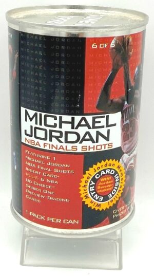 Upper Deck Authenticated TIN SET! Vintage Michael Jordan Collector's Limited & Edition (TIN #6 of 6 NBA Finals Shots Card Set) Chicago Bulls #23 Chicago Bulls Upper Deck “Rare-Vintage” (1998)