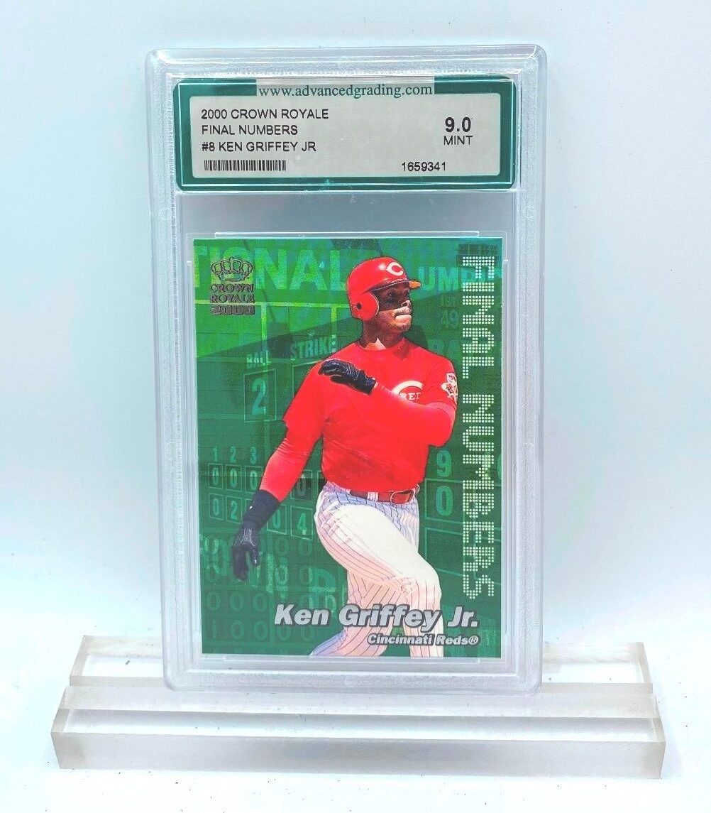 2000 Crown Royale Ken Griffey Jr (Card #8 AGS 1659341 Graded) Mint 9 (1)