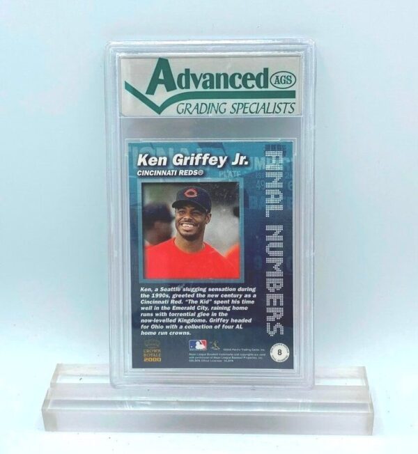 2000 Crown Royale Ken Griffey Jr (Card #8 AGS 1659341 Graded) Mint 9 (2)
