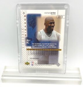 2001 Michael Jordan (BRONZE SCRIPT-WASHINGTON WIZARDS-OVATION Upper Deck-Card #90)=1pc (2)