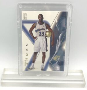 2001 Michael Jordan (GOLD SCRIPT-WIZARDS-PRESIDENT TO PLAYER Upper Deck SP-Card #90)=1pc (1)