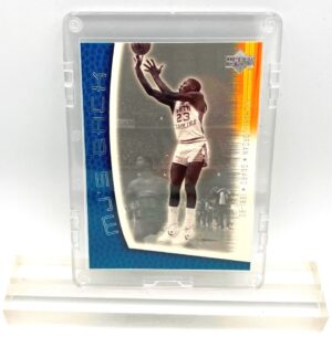 2001 Michael Jordan (MJ'S BACK NC Uniform Silver Script Upper Deck Card #MJ-84)=1pc (1)