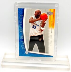 2001 Michael Jordan (MJ'S BACK WIZARDS Upper Silver Script Deck Card #MJ-1)=1pc (1)