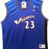 2002-03 Michael Jordan Washington Wizards Away Jersey (Blue) (1)
