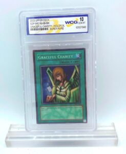 2003 Upper Deck Yu-Gi-Ho Graceful Charity SUPER-RARE-HOLO (Card #SDP-040 WCG 62527840 Graded) GEM-MT 10 (1)