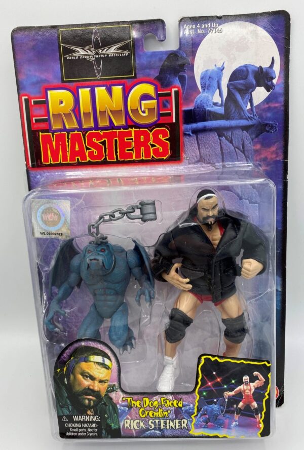 Vintage 1999 The Dog-Faced Cremiln (RICK STEINER) WCW Ring Masters (1)