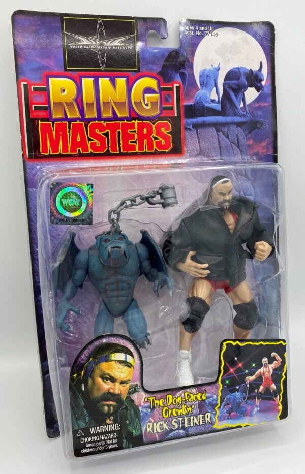 Vintage 1999 The Dog-Faced Cremiln (RICK STEINER) WCW Ring Masters (3)