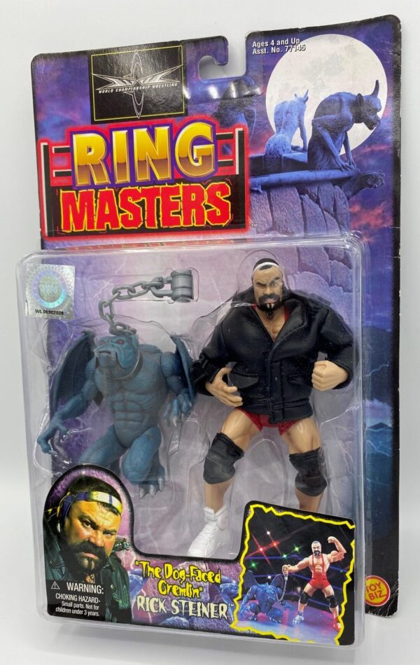 Vintage 1999 The Dog-Faced Cremiln (RICK STEINER) WCW Ring Masters (4)