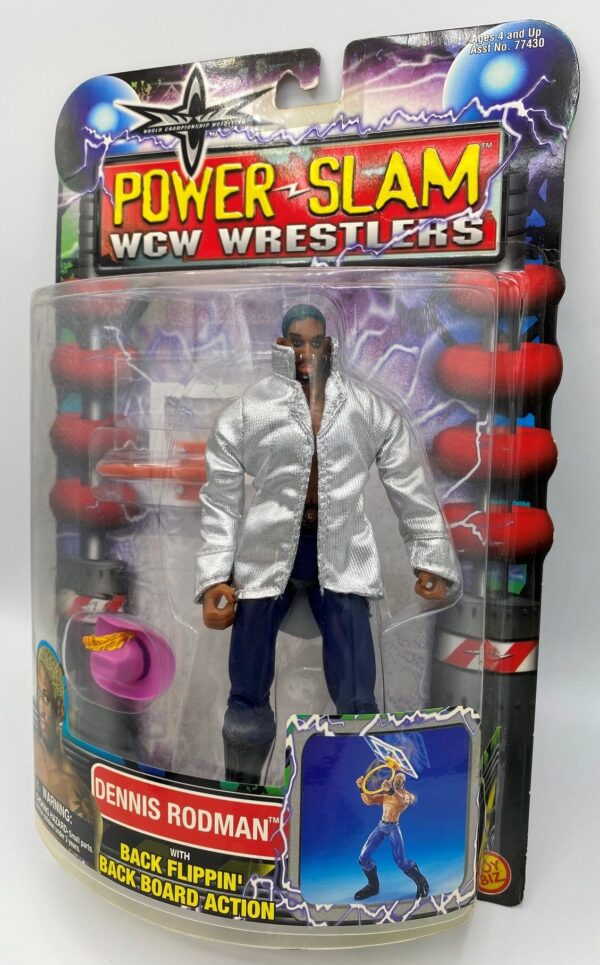 Vintage 2000 Green Hair (DENNIS RODMAN) WCW Power Slam (4) Vintage 2000 Green Hair (DENNIS RODMAN) WCW Power Slam (4)