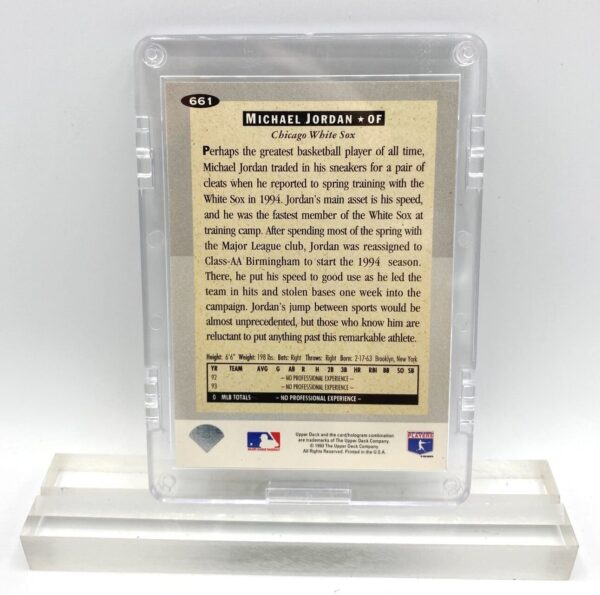 1993 Collector's Choice Michael Jordan ROOKIE CLASS (Card #661) (2) 1993 Collector's Choice Michael Jordan ROOKIE CLASS (Card #661) (2)