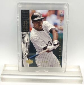 1993 Michael Jordan (GOLD SCRIPT 1 of 15,000-WHITE SOX TOP PROSPECTS Minors Baseball-Upper Deck Card #MJ23)=1pc (1)