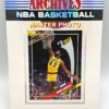 1993 Topps Archives (James Worthy 1982 1st Draft Pick 5x7 Refractor NBA Master Photo) (1)