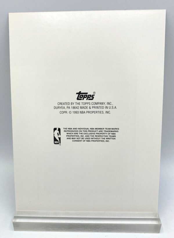 1993 Topps Archives (Pervis Ellison 1989 1st Draft Pick 5x7 Refractor NBA Master Photo) (2) 1993 Topps Archives (Pervis Ellison 1989 1st Draft Pick 5x7 Refractor NBA Master Photo) (2)