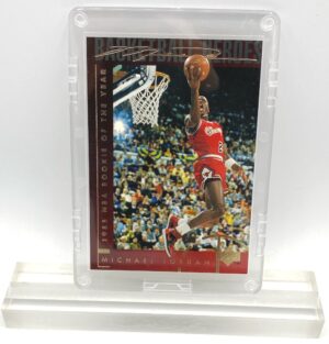 1994 Michael Jordan (GOLD SCRIPT 1985 NBA Rookie Of The Year-Basketball Heroes-UD CARD-#37)=1pc (1)