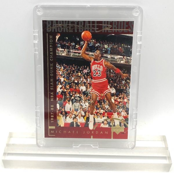 1994 Michael Jordan (GOLD SCRIPT 87-88 NBA Slam Dunk Champion-Basketball Heroes-UD CARD-#39)=1pc (1)