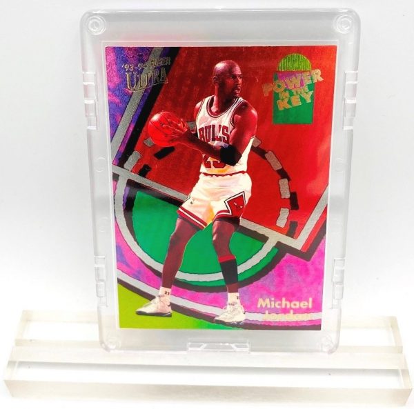 1994 Michael Jordan (POWER IN THE KEY Fleer Ultra Card #2 of 9)=1pc (1)