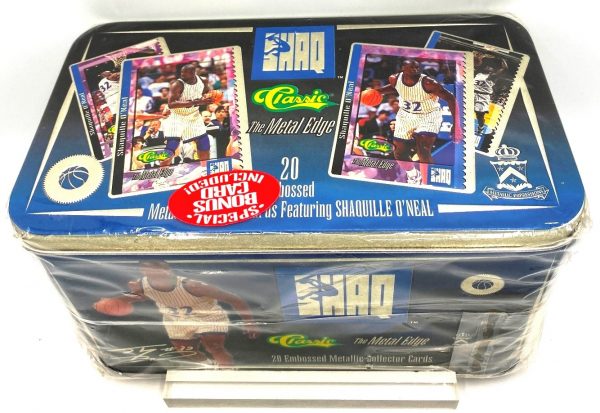 1994 SHAQ NBA The Metal Edge Collection (20 Embossed Metallic Collector Cards Ltd Ed) Classic (1)