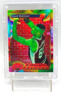 1994 Topps Finest (David Robinson Midwest's Finest-Refractor) 1pc Card #118 (2)