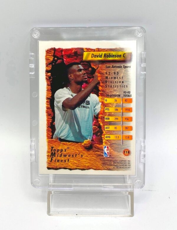 1994 Topps Finest (David Robinson Midwest's Fi