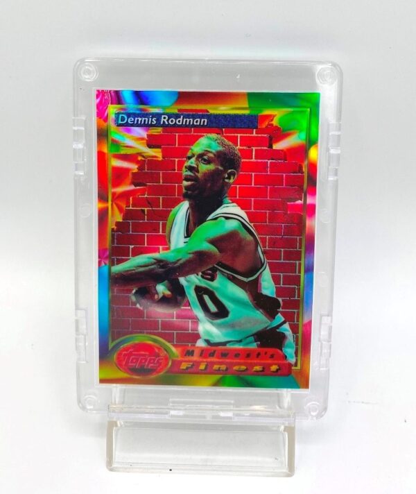 1994 Topps Finest (Dennis Rodman Midwest's Finest-Refractor) 2pcs Card #113 (2) 1994 Topps Finest (Dennis Rodman Midwest's Finest-Refractor) 2pcs Card #113 (2)