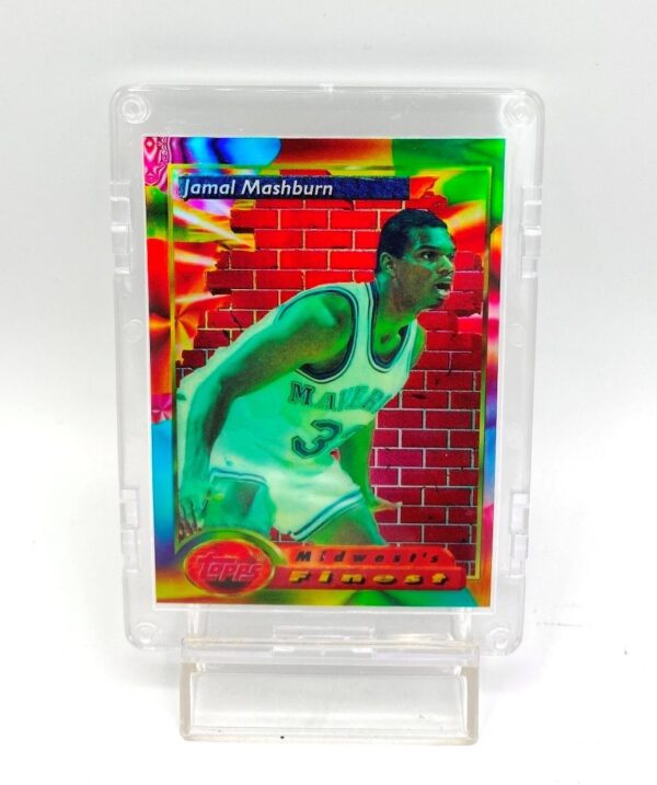 1994 Topps Finest (Jamal Mashburn Midwest's Finest-Refractor) 2pcs Card #110 (2) 1994 Topps Finest (Jamal Mashburn Midwest's Finest-Refractor) 2pcs Card #110 (2)