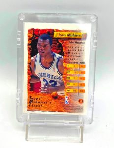 1994 Topps Finest (Jamal Mashburn Midwest's Finest-Refractor) 2pcs Card #110 (3)
