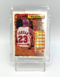 1994 Topps Finest (Michael Jordan Finest Moment-Chicago Bulls) 3pcs Card #1 (5)