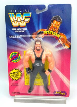 1994 WWF BEND-EMS Collection! Vintage DIESEL ("Poseable") WWF Series-I Collection "Rare-Vintage" (1994)