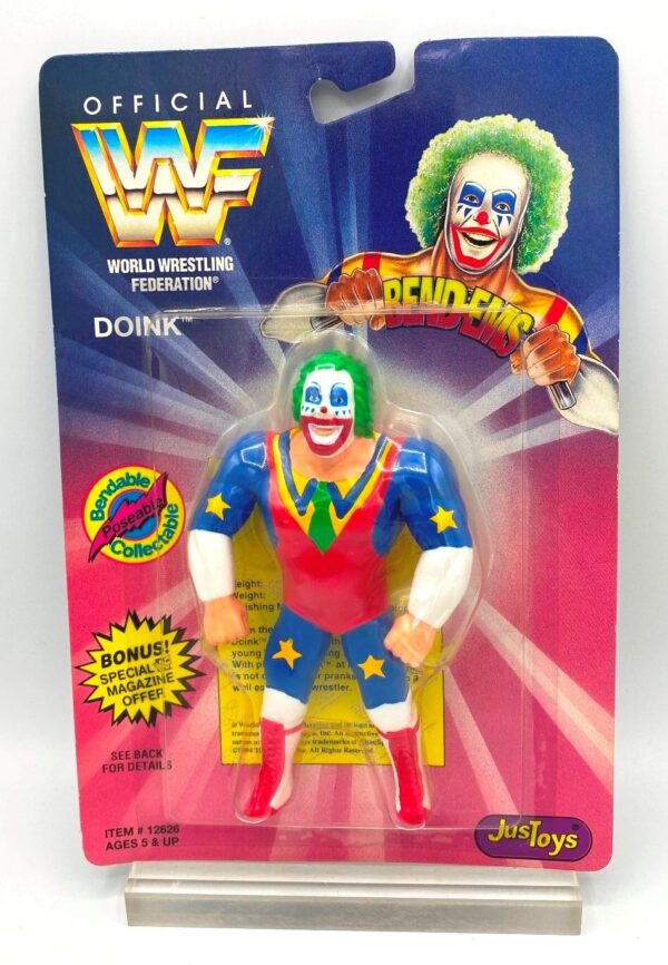 1994 WWF BEND-EMS (Poseable DOINK) Series-I (1pc) (1) 1994 WWF BEND-EMS (Poseable DOINK) Series-I (1pc) (1)