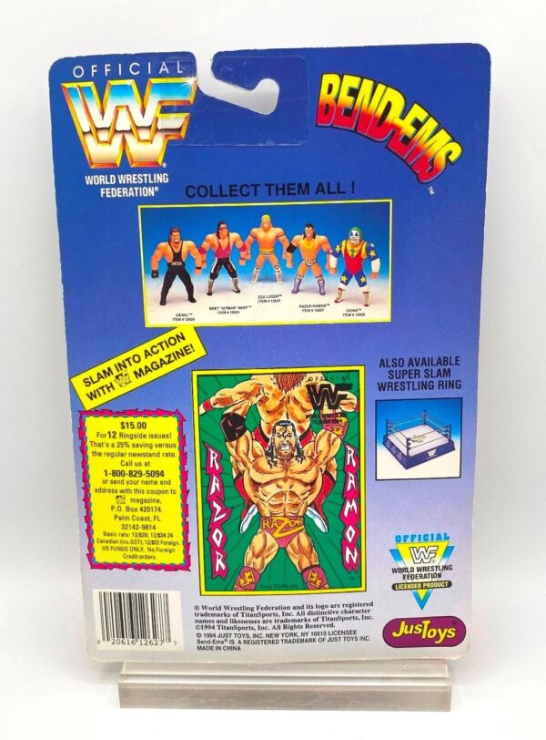 1994 WWF BEND-EMS (Poseable RAZOR RAMON) Series-I (1pc) (4)