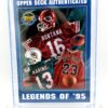 1995 Legends of 95 (Jordan-Marino-Montana) UD Memorabilia Card (1)