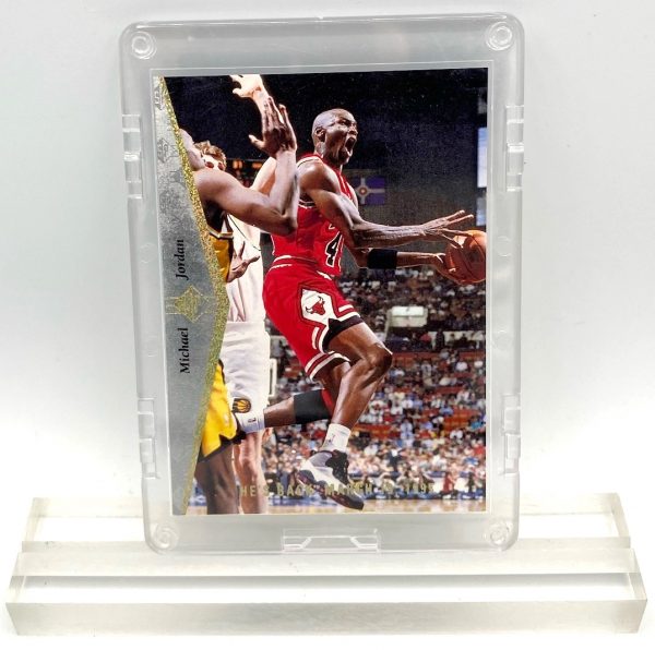 1995 Michael Jordan (HOLO-SCRIPT He's Back-March 19, 1995-SPECIAL PRODUCT-UD-SP CARD-#MJ1)=1pc (1)