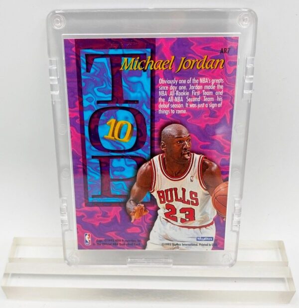 1995 Michael Jordan (TOP 10 All-Time Rookie Team Skybox Card #AR 7)=1pc (2)