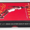 1996 Jordan Collection (Michael Jordan) Gold Script Signature Box Blow-Up Insert Cards- Upper Deck=2pcs (4)